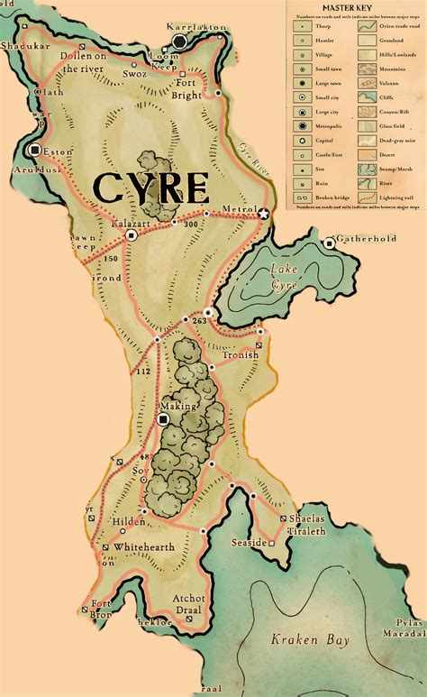 Map of Cyre before Day of Mourning : r/Eberron